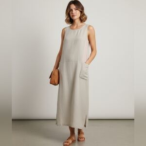 Eric Alexandre - Linen Sleeveless Maxi Dress